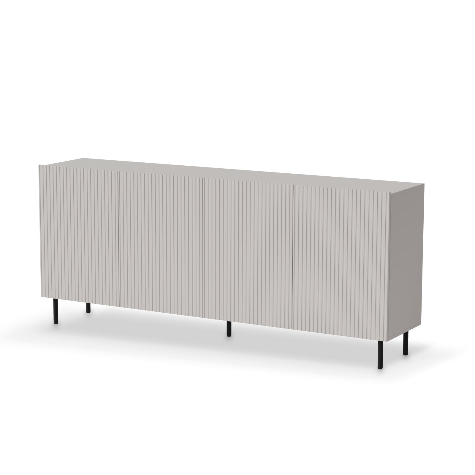 PAXOS KM-2 chest of drawers, color: cashmere / black