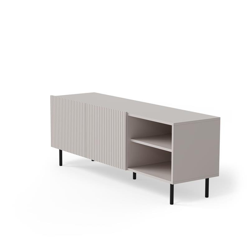 PAXOS RTV-1 TV stand 150 cm, color: cashmere / black - Image 4