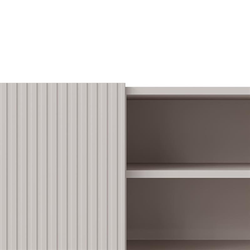 PAXOS RTV-1 TV stand 150 cm, color: cashmere / black - Image 5