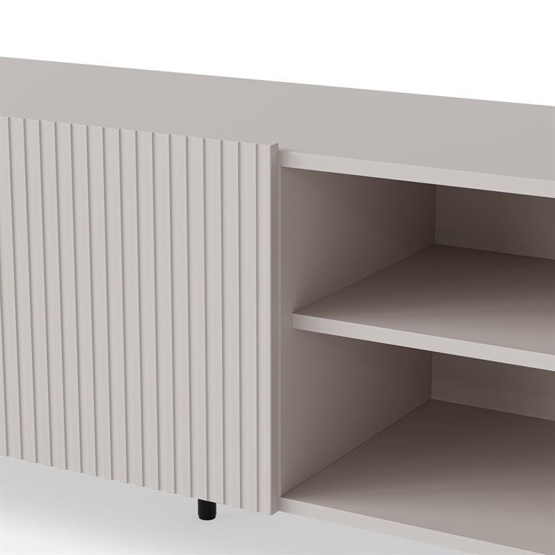 PAXOS RTV-1 TV stand 150 cm, color: cashmere / black - Image 6