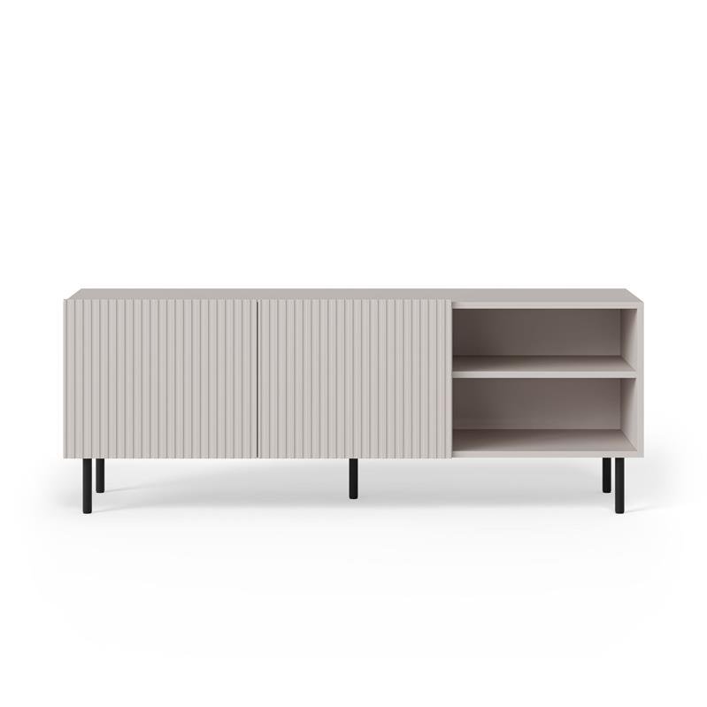 PAXOS RTV-1 TV stand 150 cm, color: cashmere / black - Image 8
