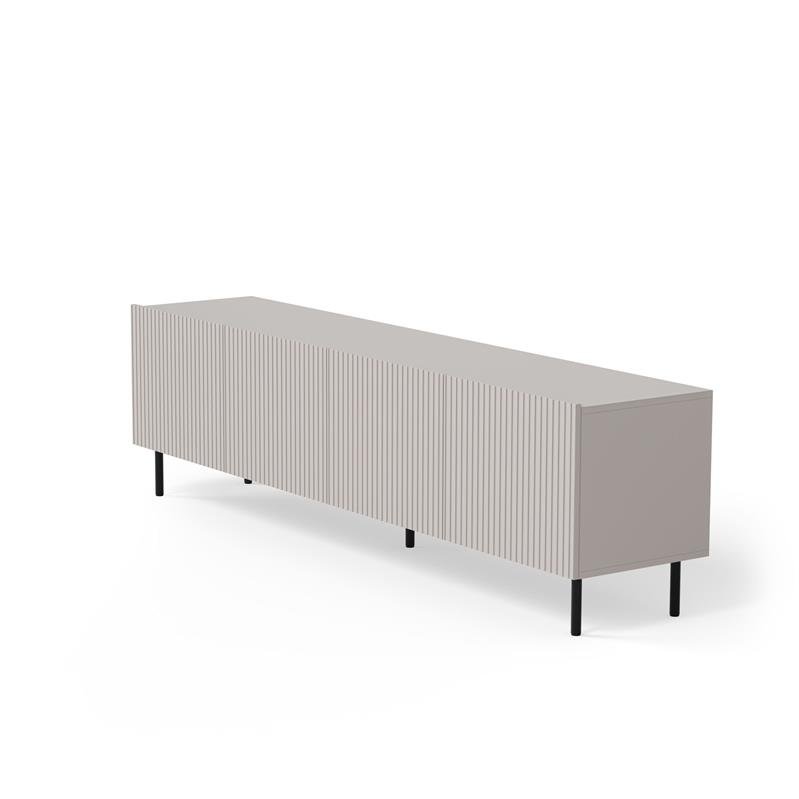 PAXOS RTV-2 TV stand 200 cm, color: cashmere / black - Image 4