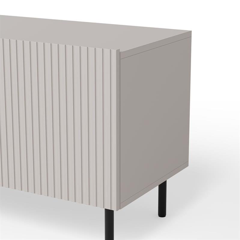 PAXOS RTV-2 TV stand 200 cm, color: cashmere / black - Image 5