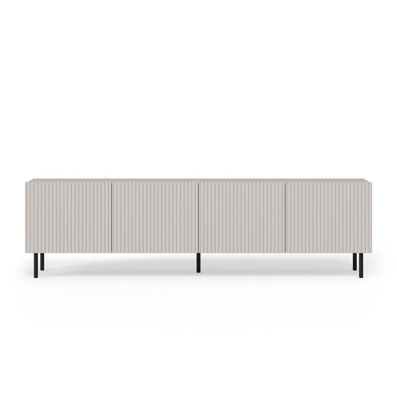PAXOS RTV-2 TV stand 200 cm, color: cashmere / black - Image 7