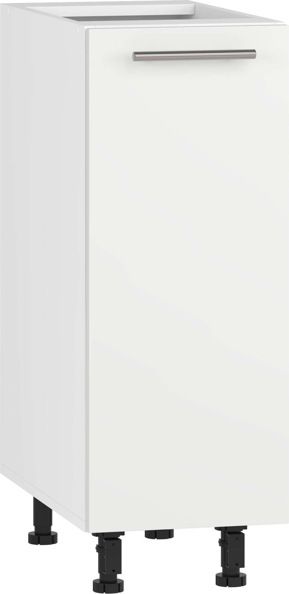 VENTO D-30/82 base cabinet, color: white/matt white