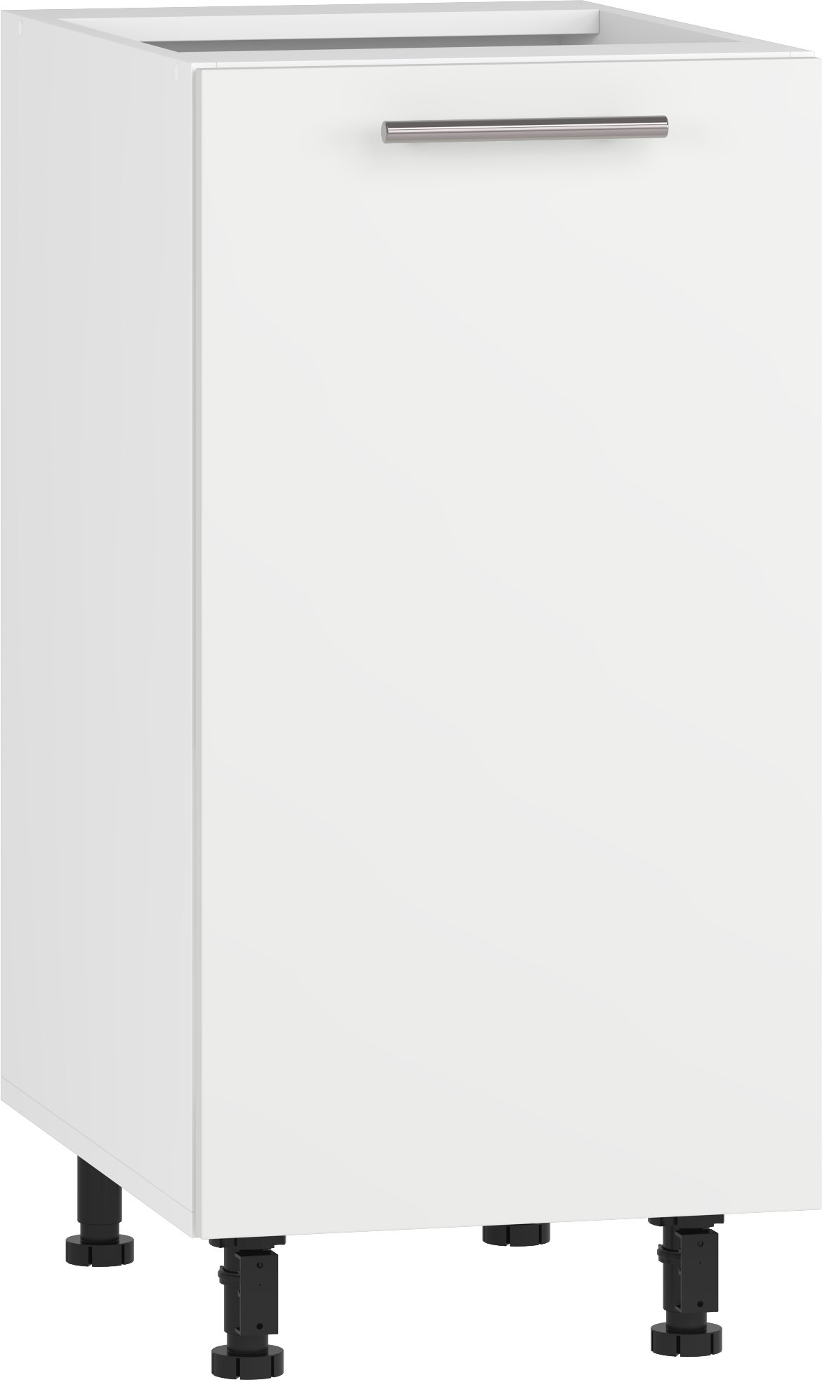 VENTO D-40/82 base cabinet, color: white / matte white