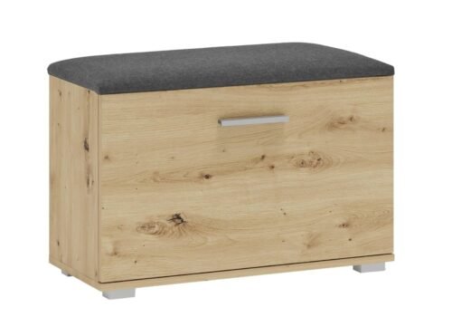 LIMA ST2 shoe cabinet, oak color