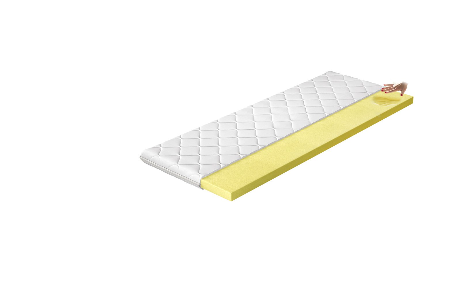 Topper Visco 90x200 hypoallergenic cover