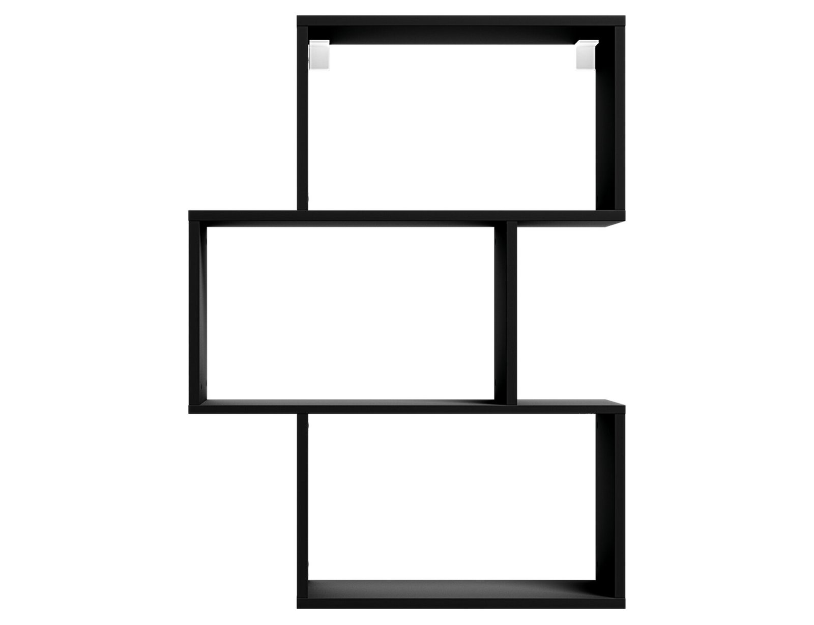 Evertti black bookshelf