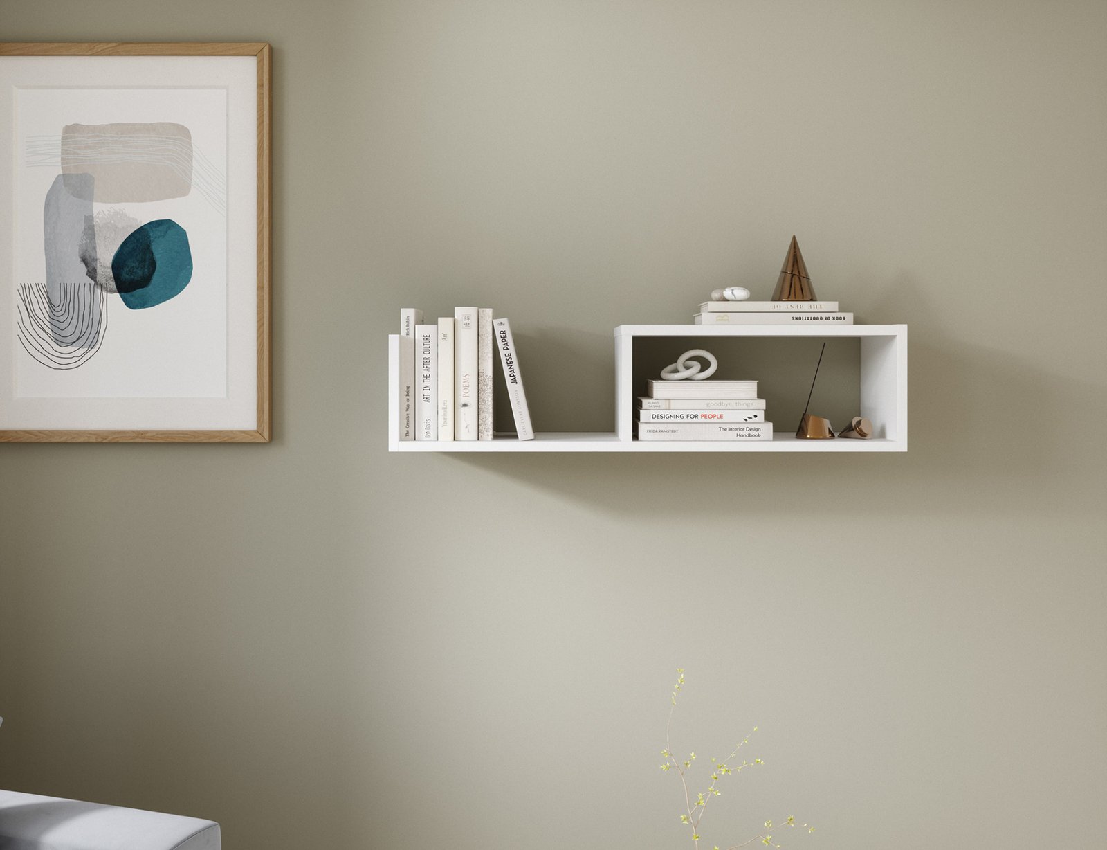 Vellia 80 shelf white - Image 4