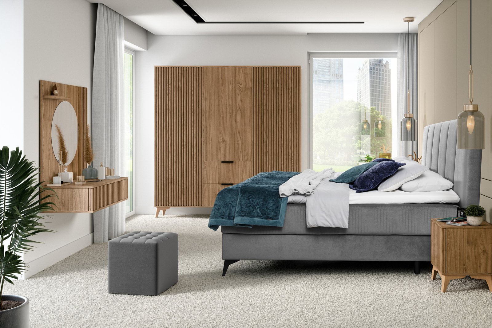 Entsian 185 Artisan Oak Cabinet - Image 8