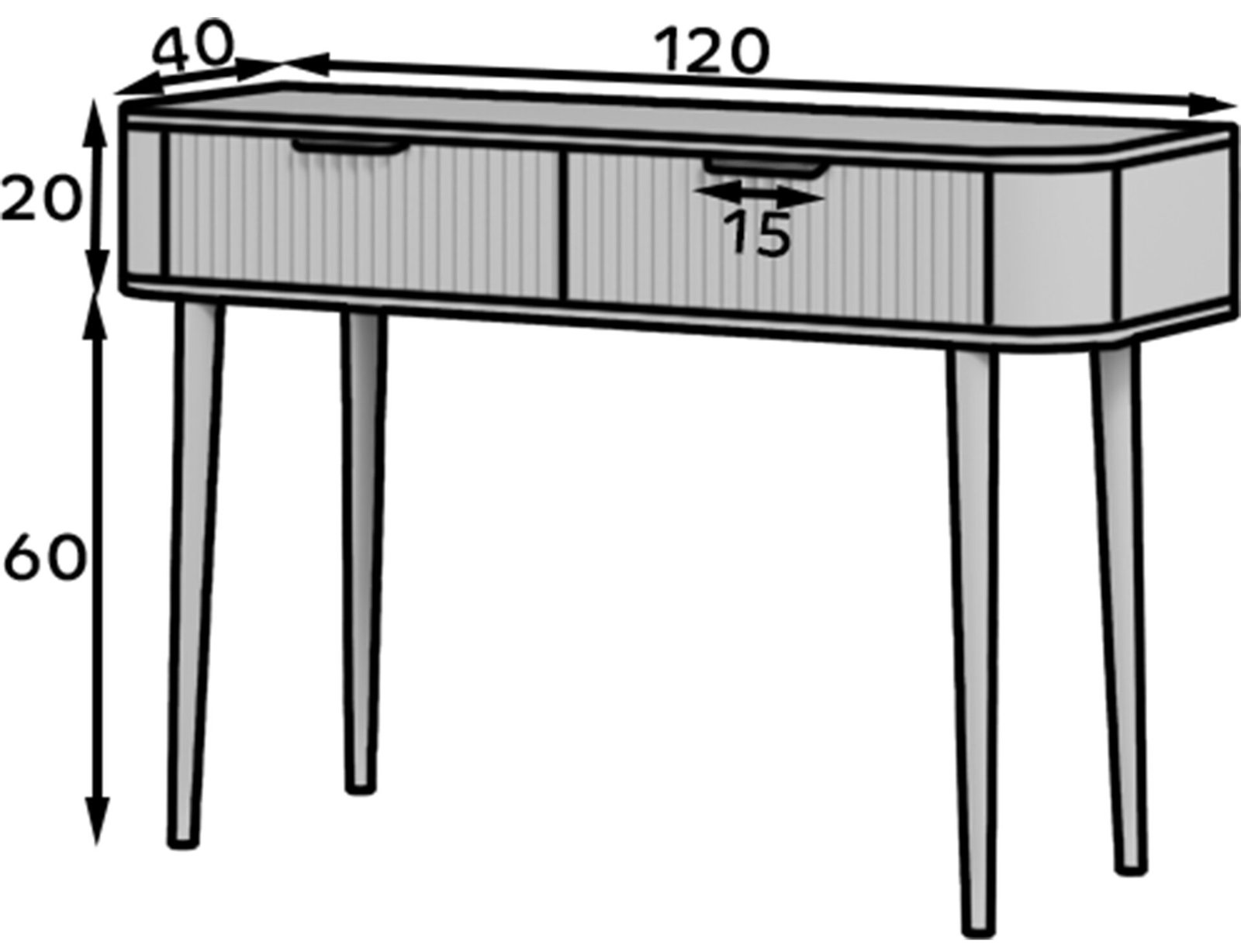 Chavelle dressing table - Image 10