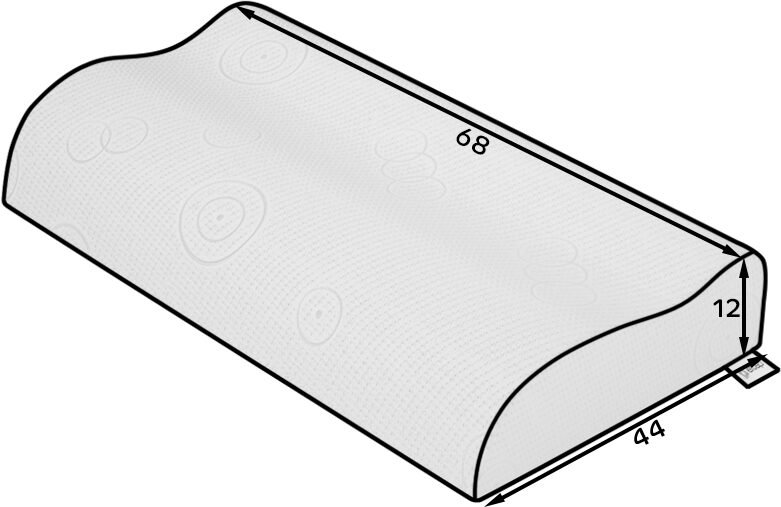 Latex contour pillow - Image 3