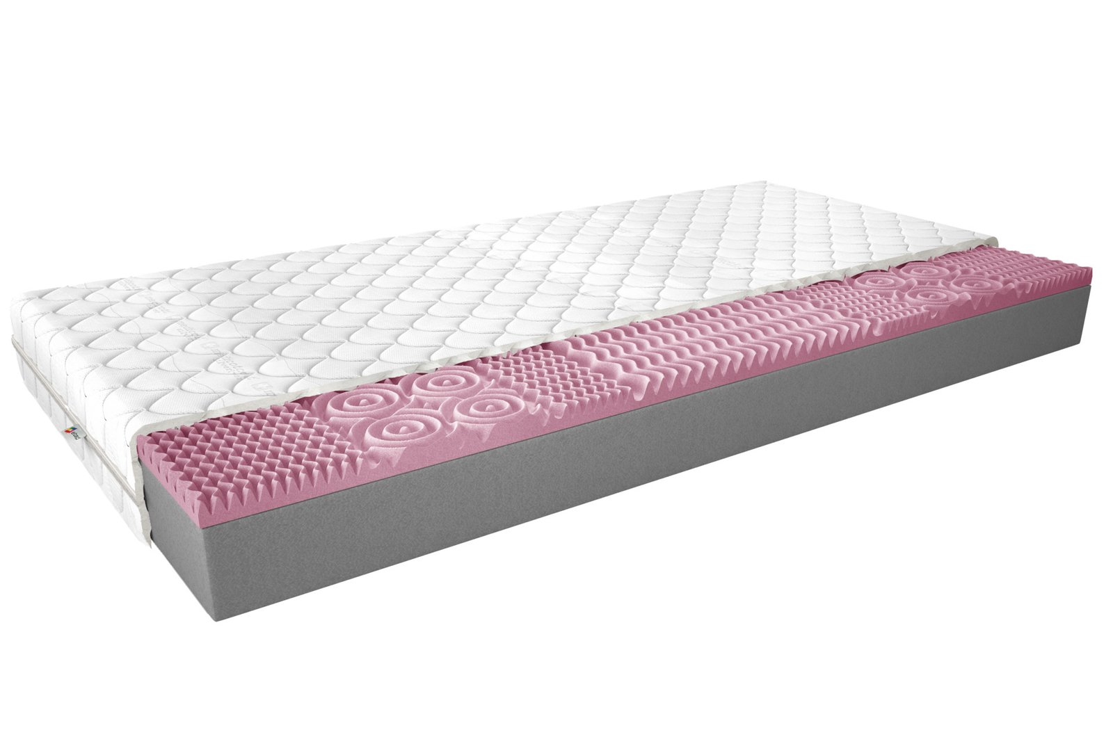 Lauren foam mattress 200x200 Medicott silver - Image 2