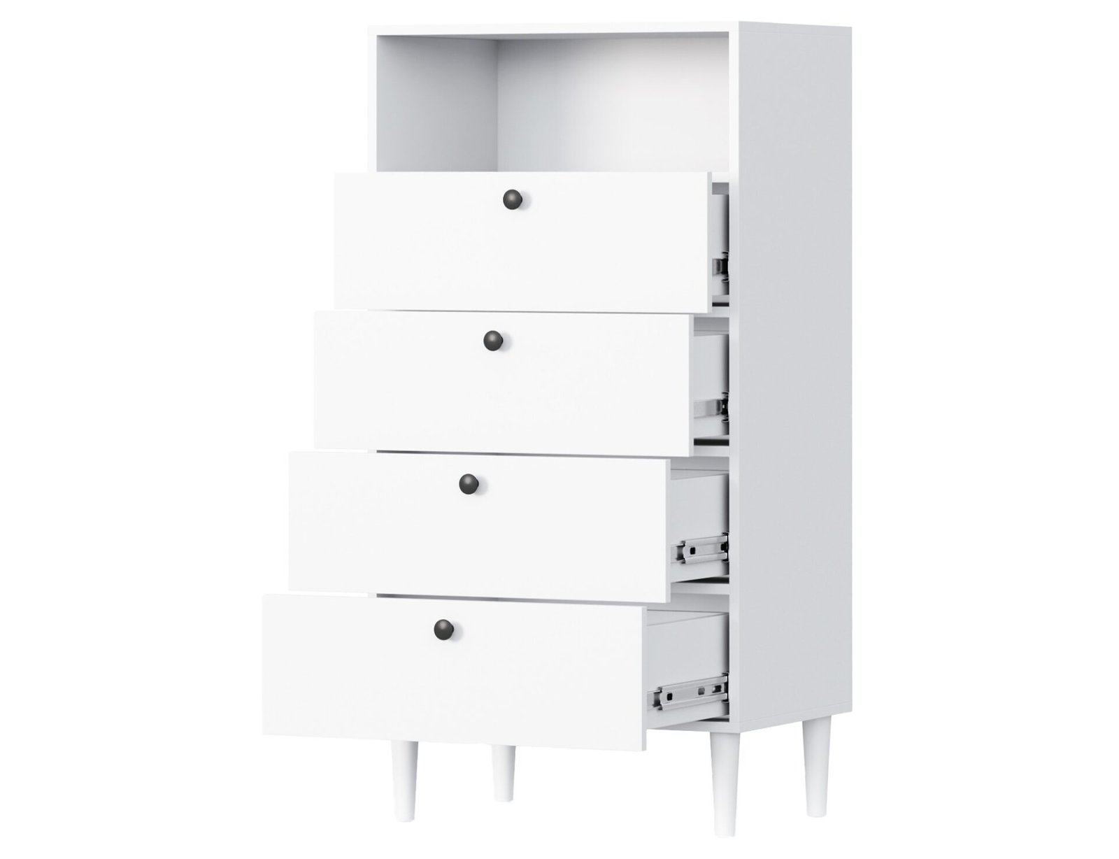 Dullum 60 white bookshelf - Image 7