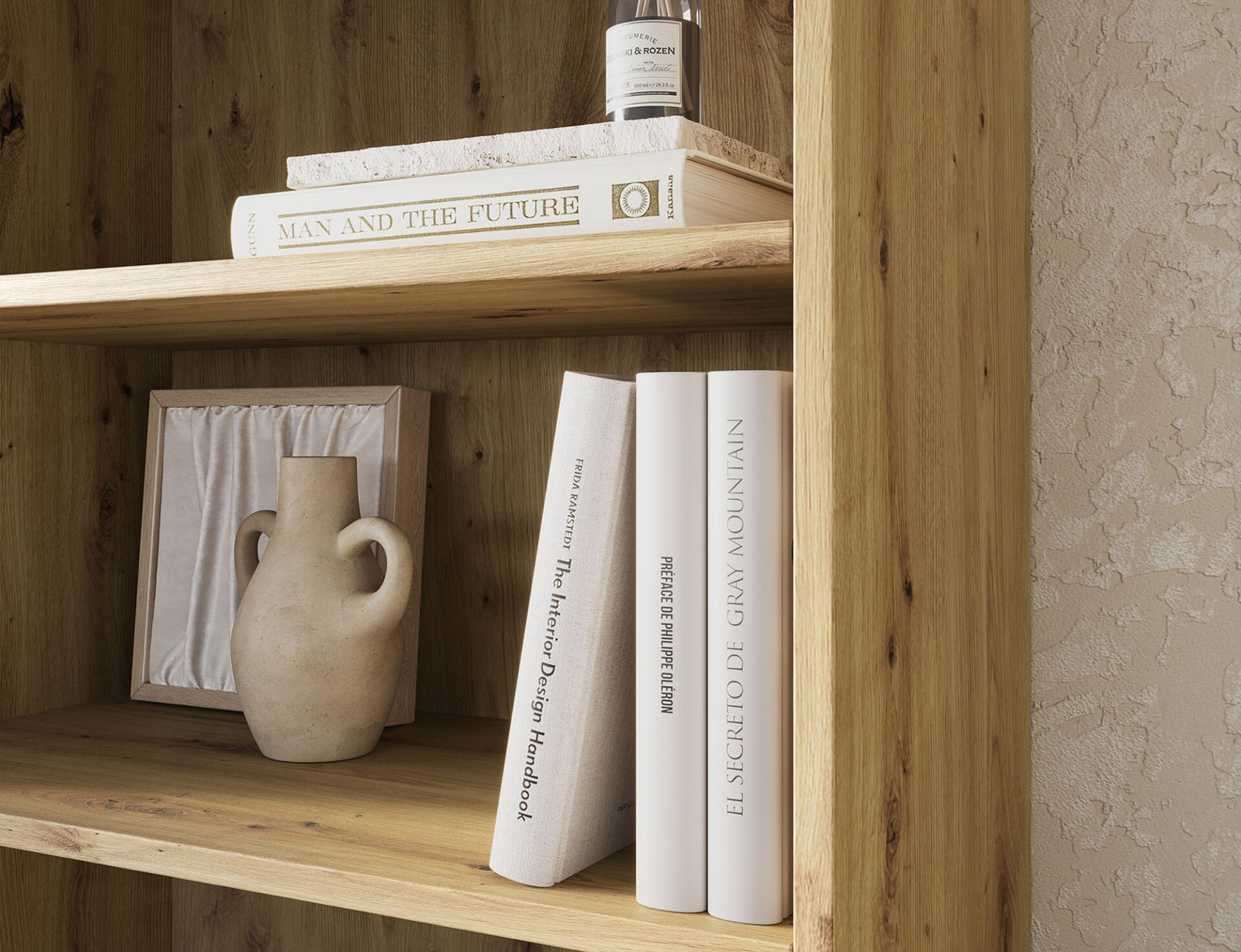 Pockett Artisan Oak Bookcase - Image 5