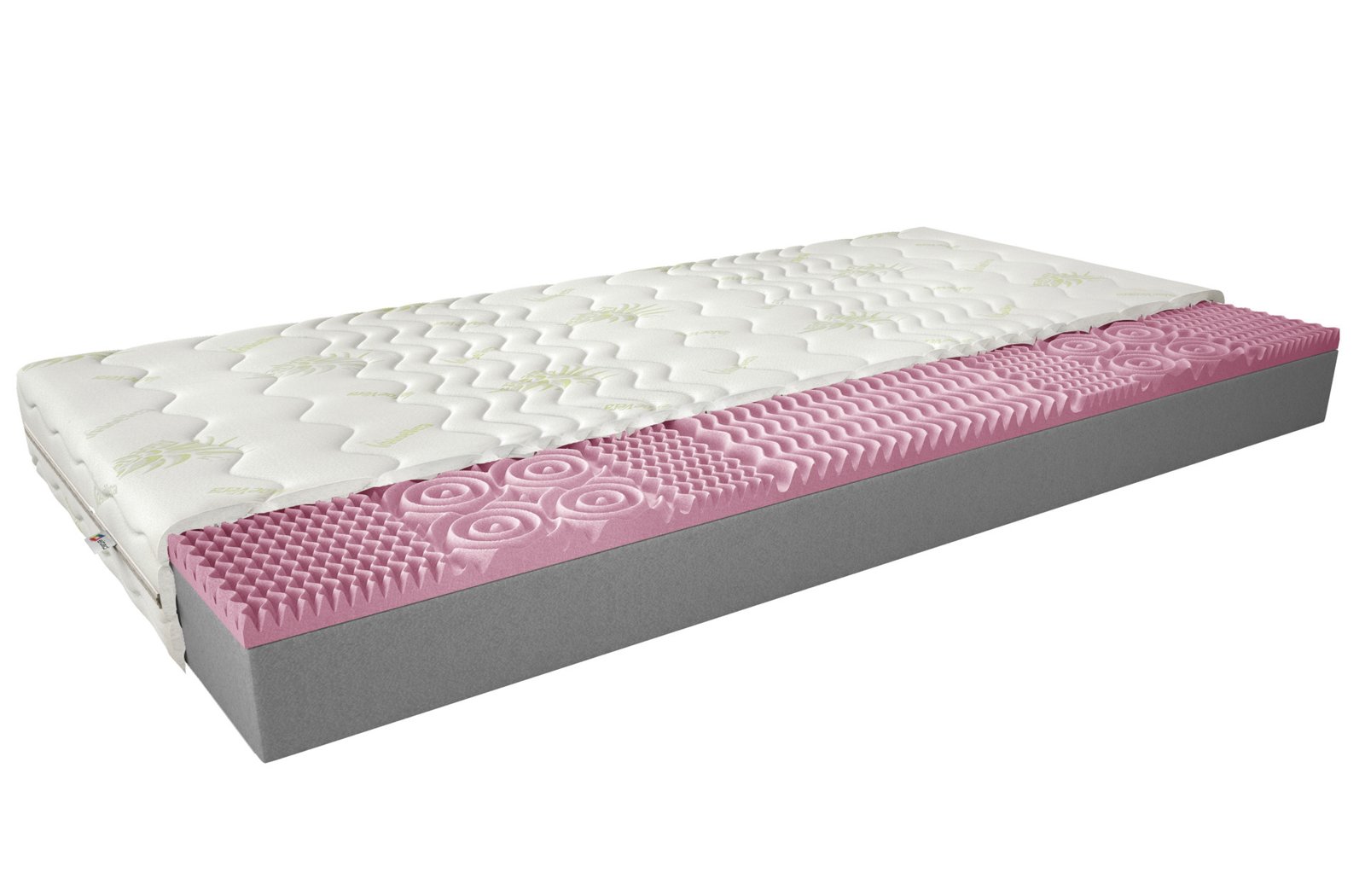Lauren foam mattress 200x200 Aloevera