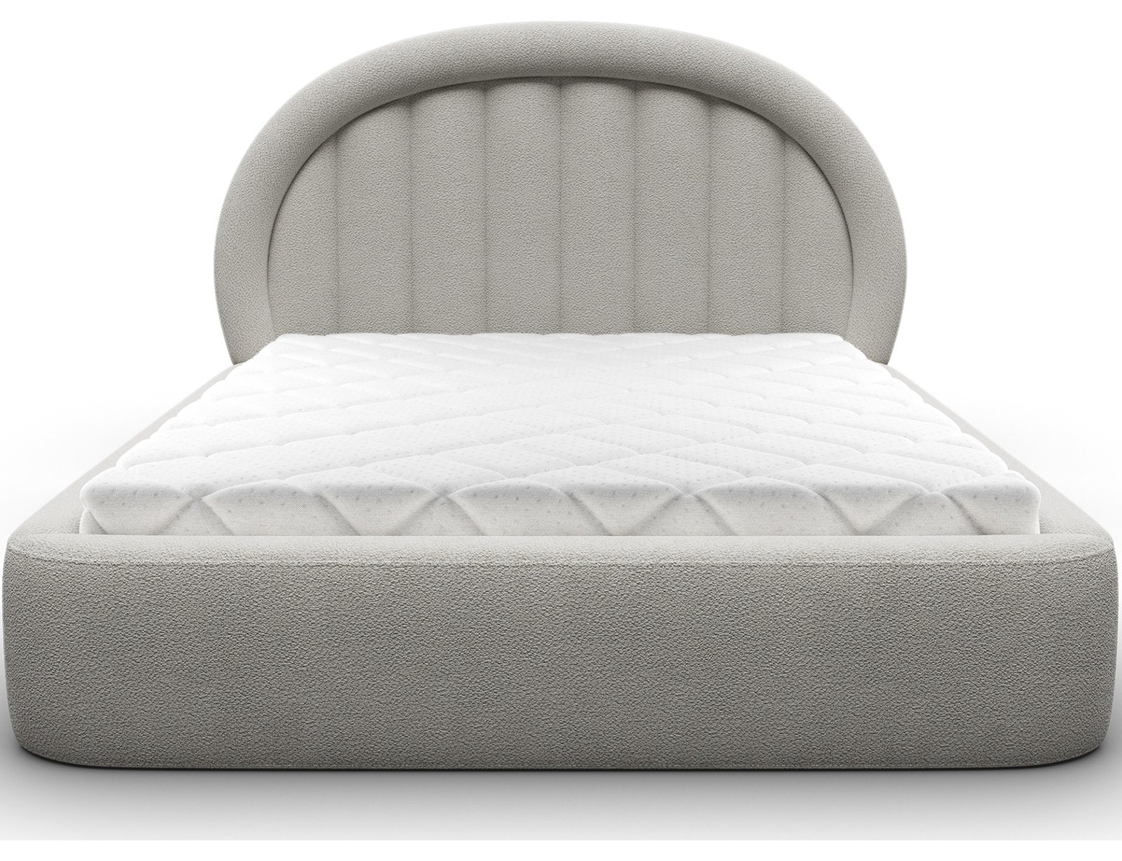 Bed with zipper + metal frame/gas/container 160x200 - Image 3