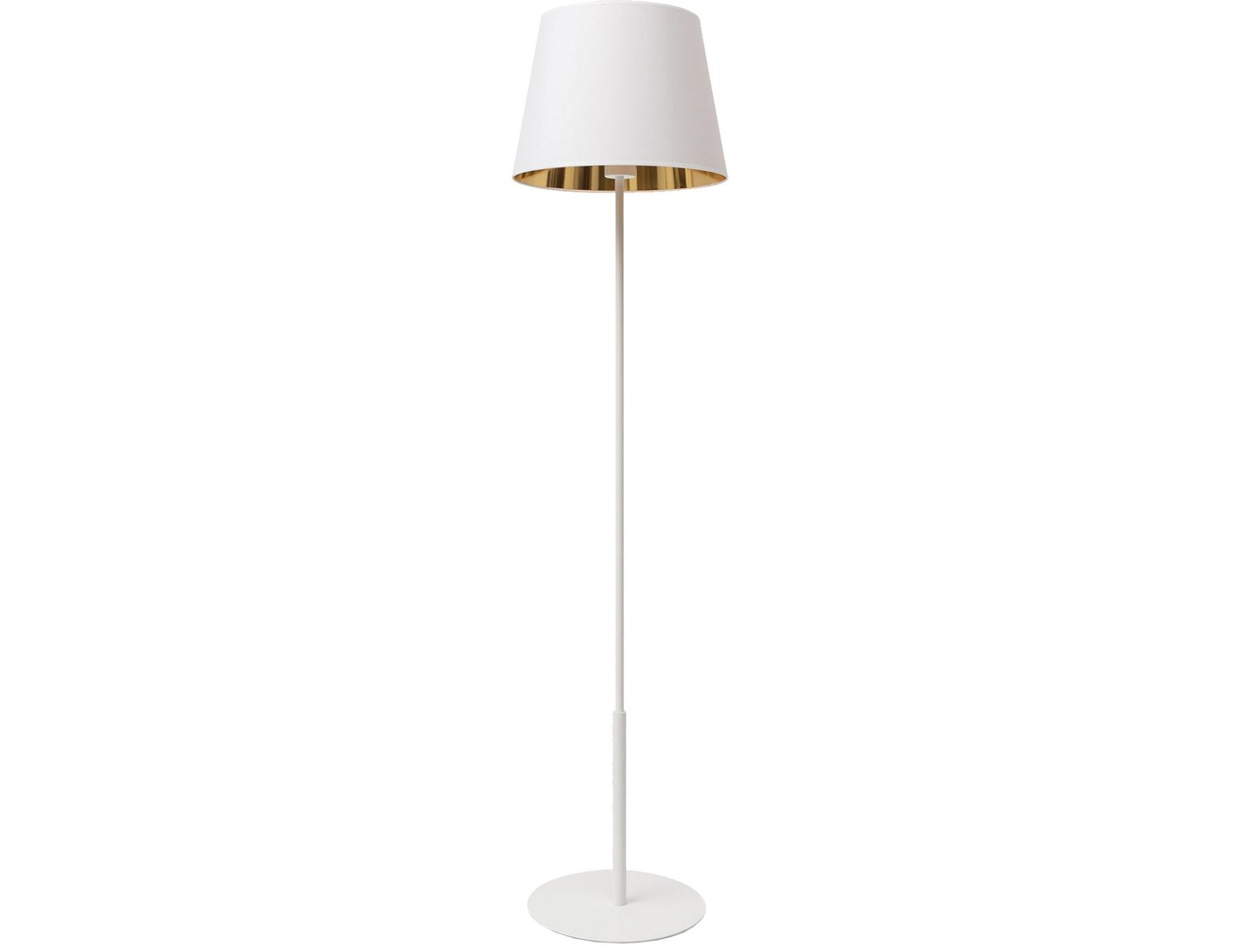 Vespillo, 38x38x154cm Freestanding 1A white/gold