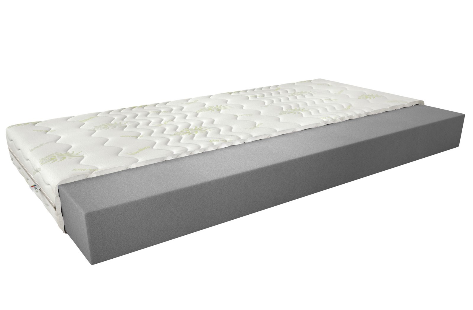 Linoleum foam mattress 200x200 Aloevera