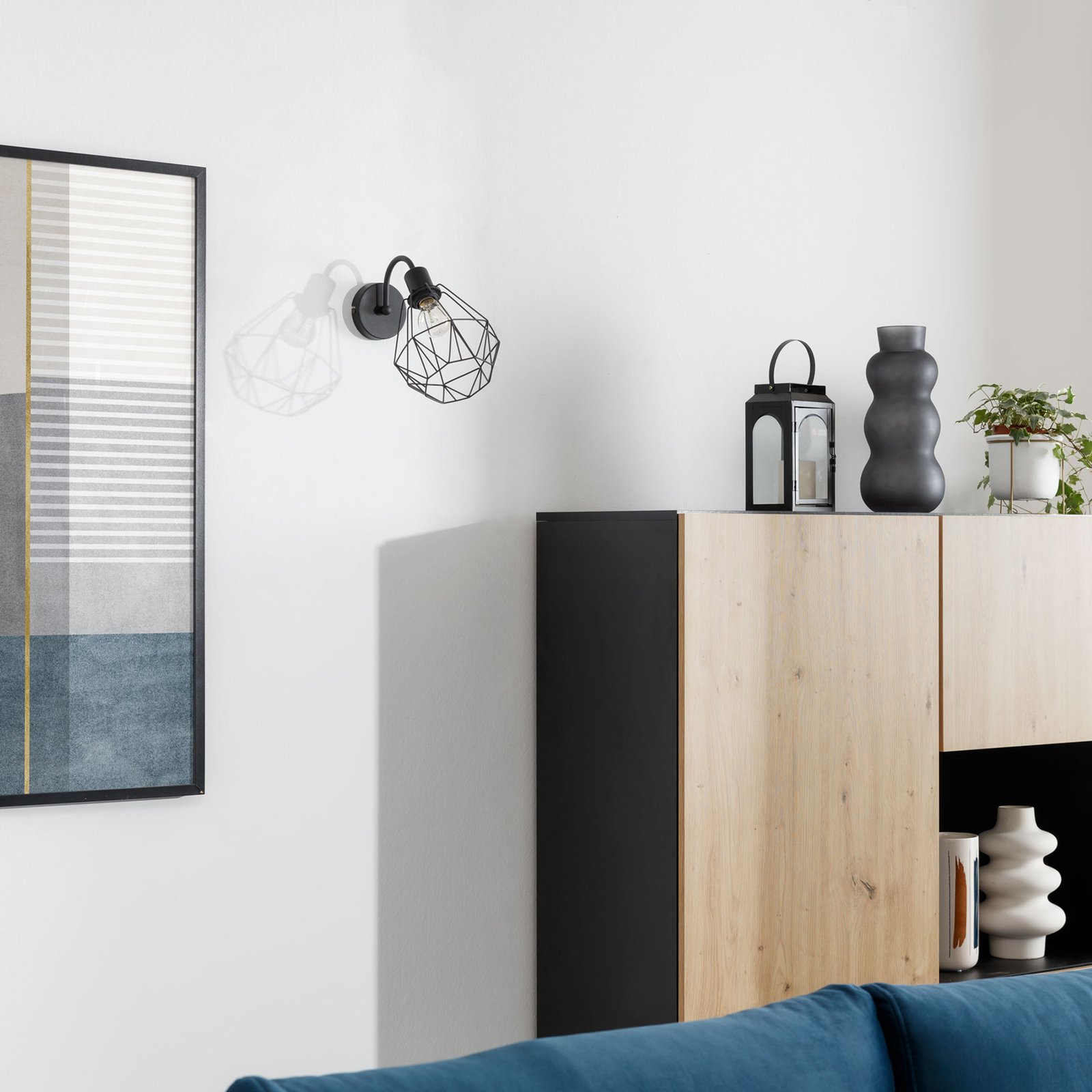 Bendinni, 19x30x26cm Wall lamp 1 black - Image 2