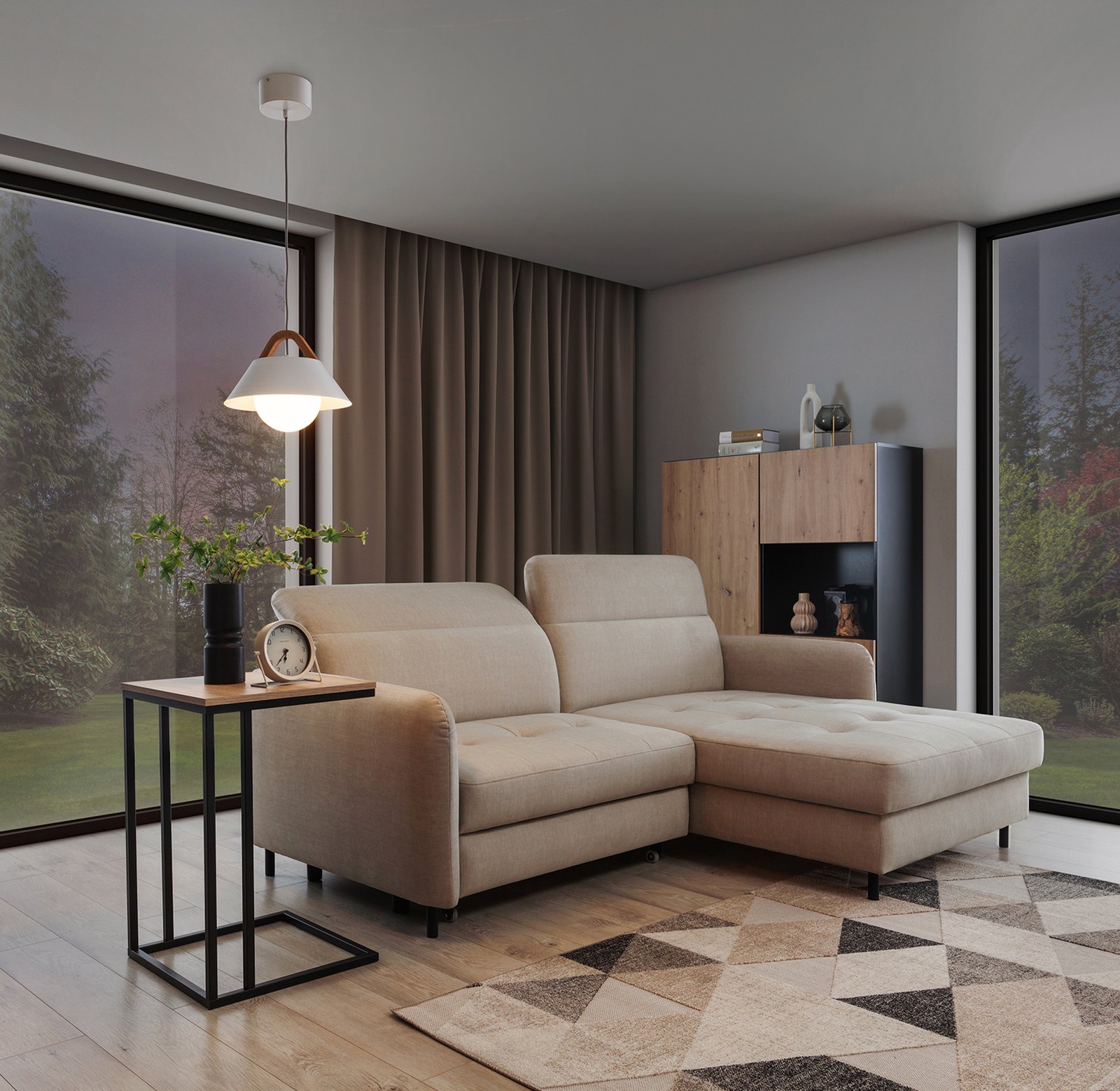 Almitara, 30x110x30cm Hanging 1 white - Image 4