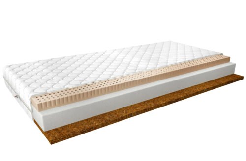 Mokka Latex Mattress 200×200 Medicott Silver