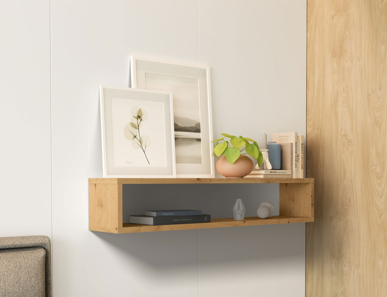 Finees 80 Artisan oak shelf - Image 2