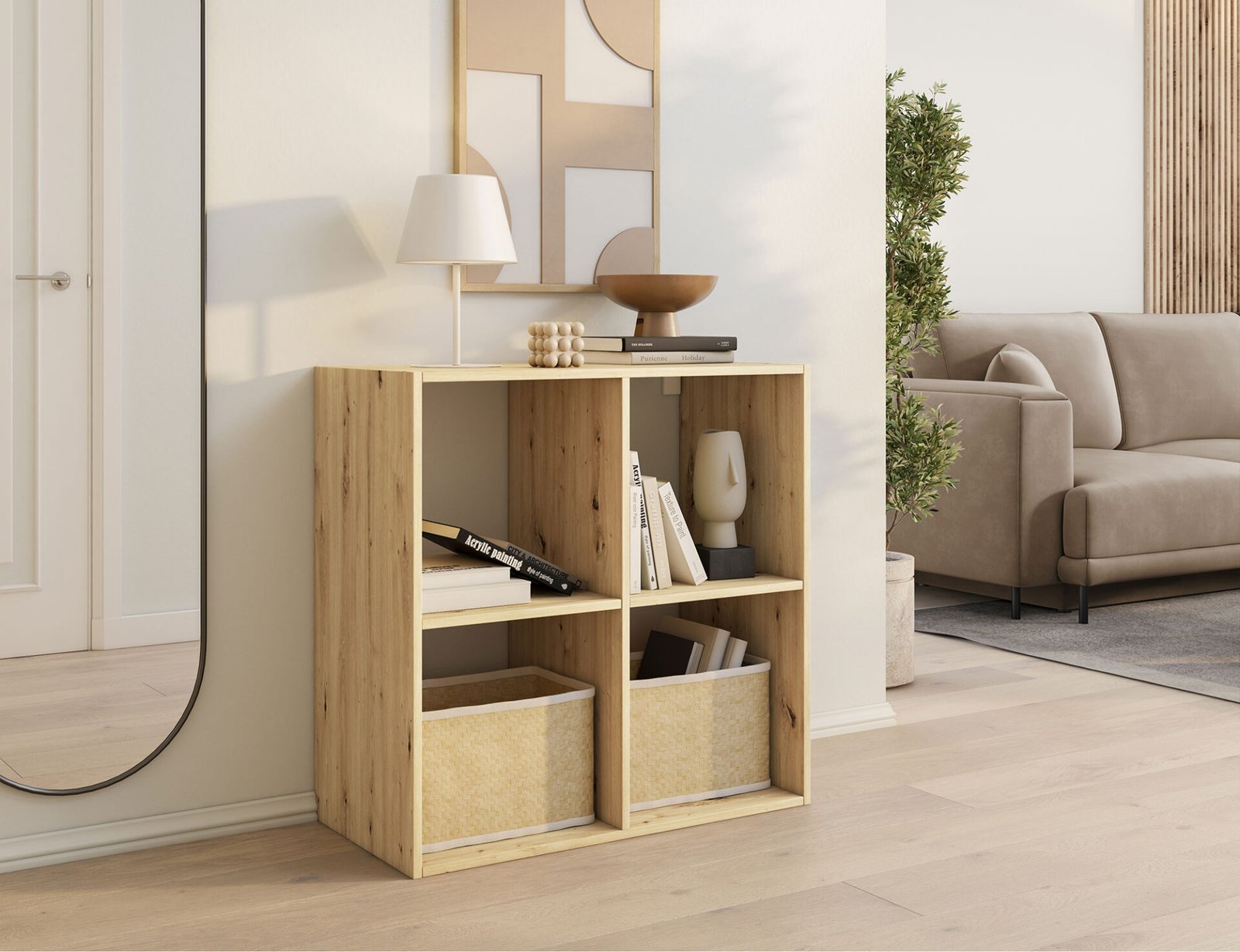 Jugis Artisan oak bookcase - Image 4
