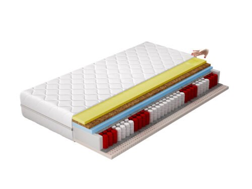“Sola” thermoelastic mattress 200×200, hypoallergenic cover