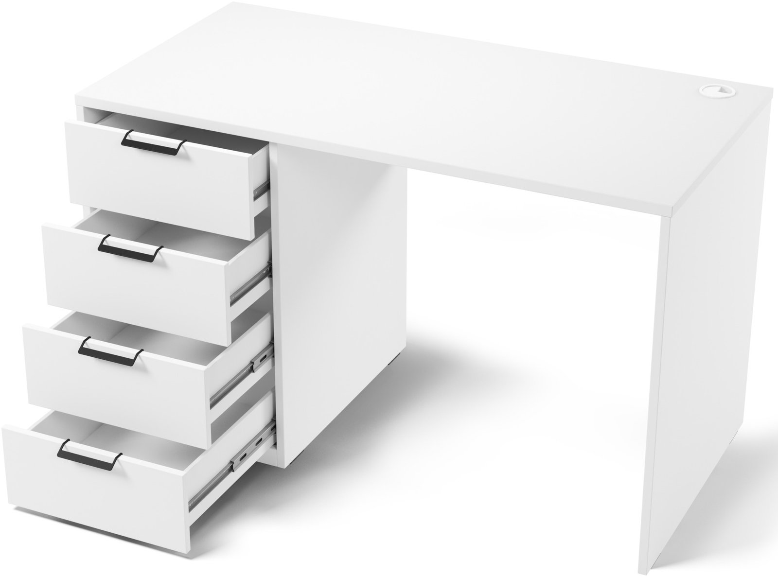 Barold White table 120 - Image 3