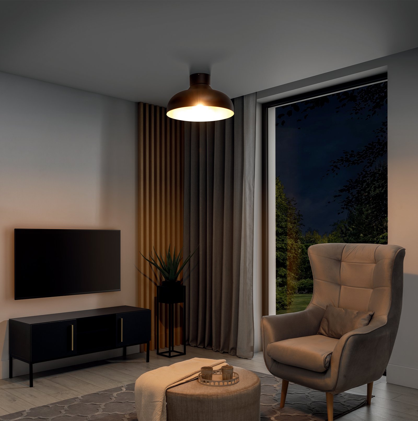 Desolo, 40x21x40cm Ceiling 1 black - Image 4