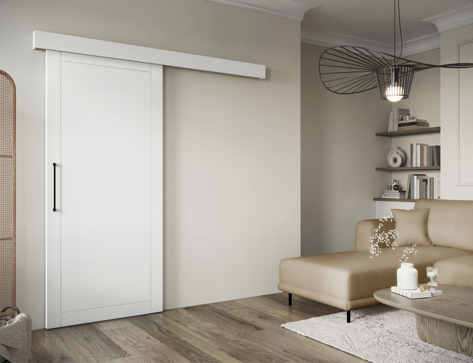 Charlise sliding door white - Image 4