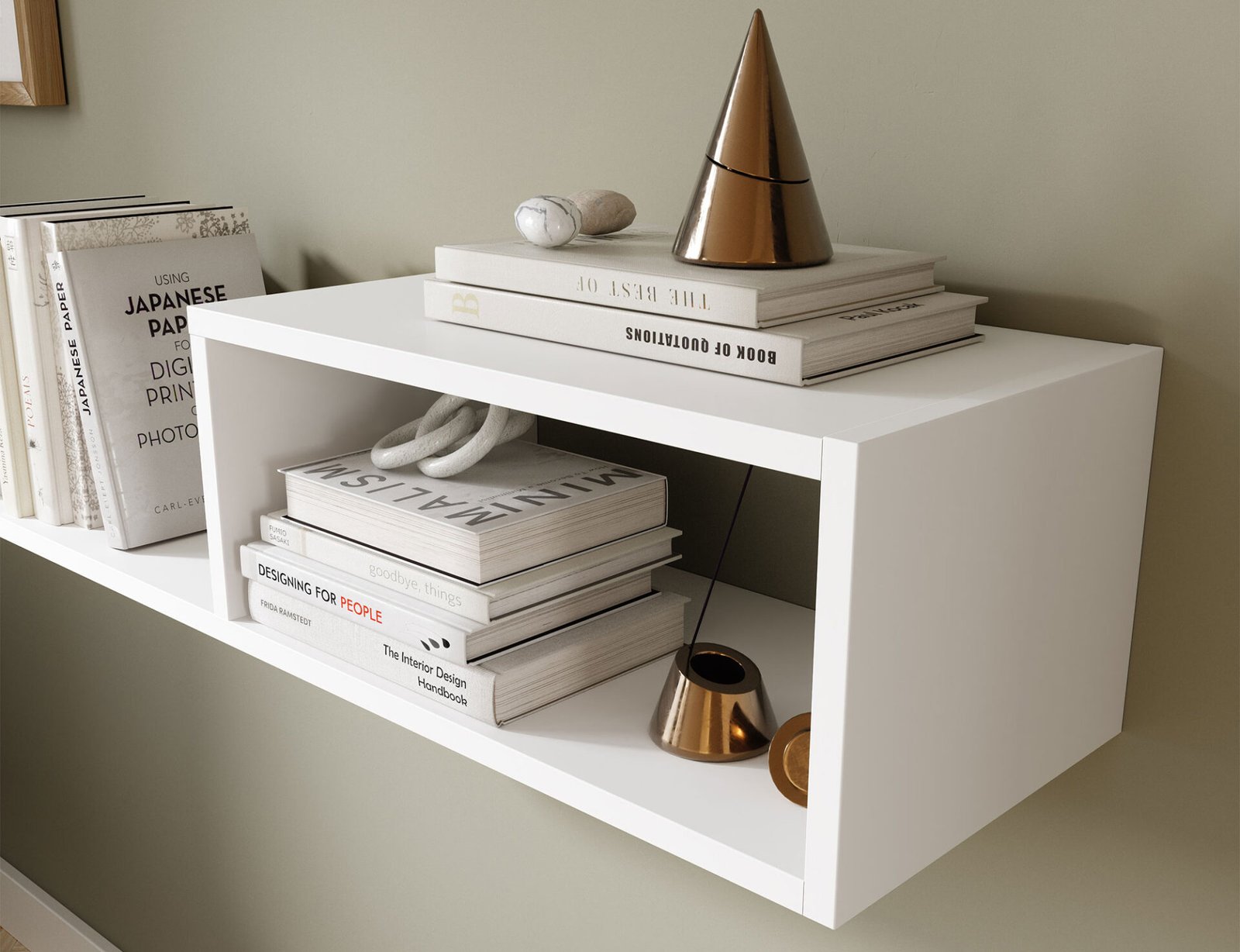 Vellia 80 shelf white - Image 5