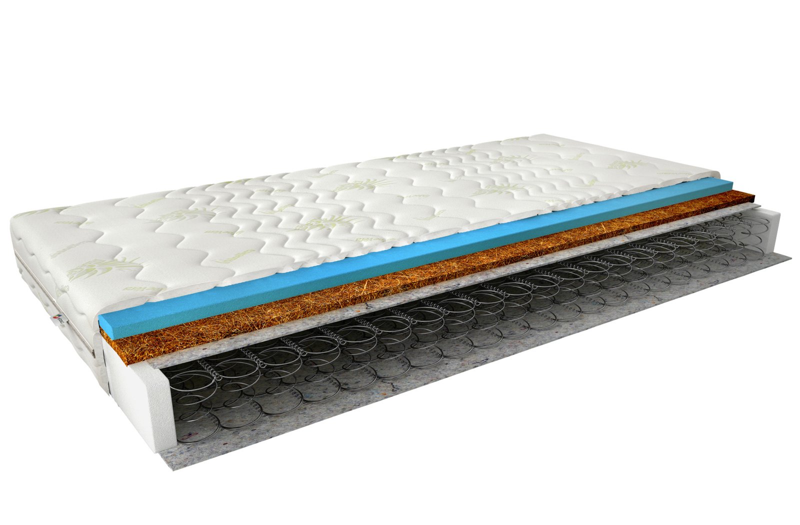 Ola 200x200 Bonnell mattress with Aloevera extract - Image 3