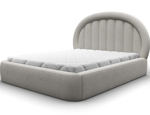 Bed “Tapedo” + metal frame/gas/container 140×200