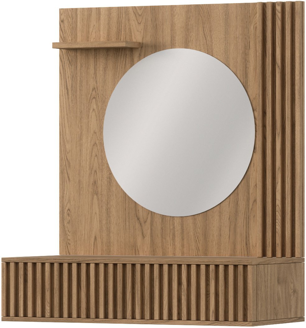 Entsian 85 Artisan Oak Dressing Table