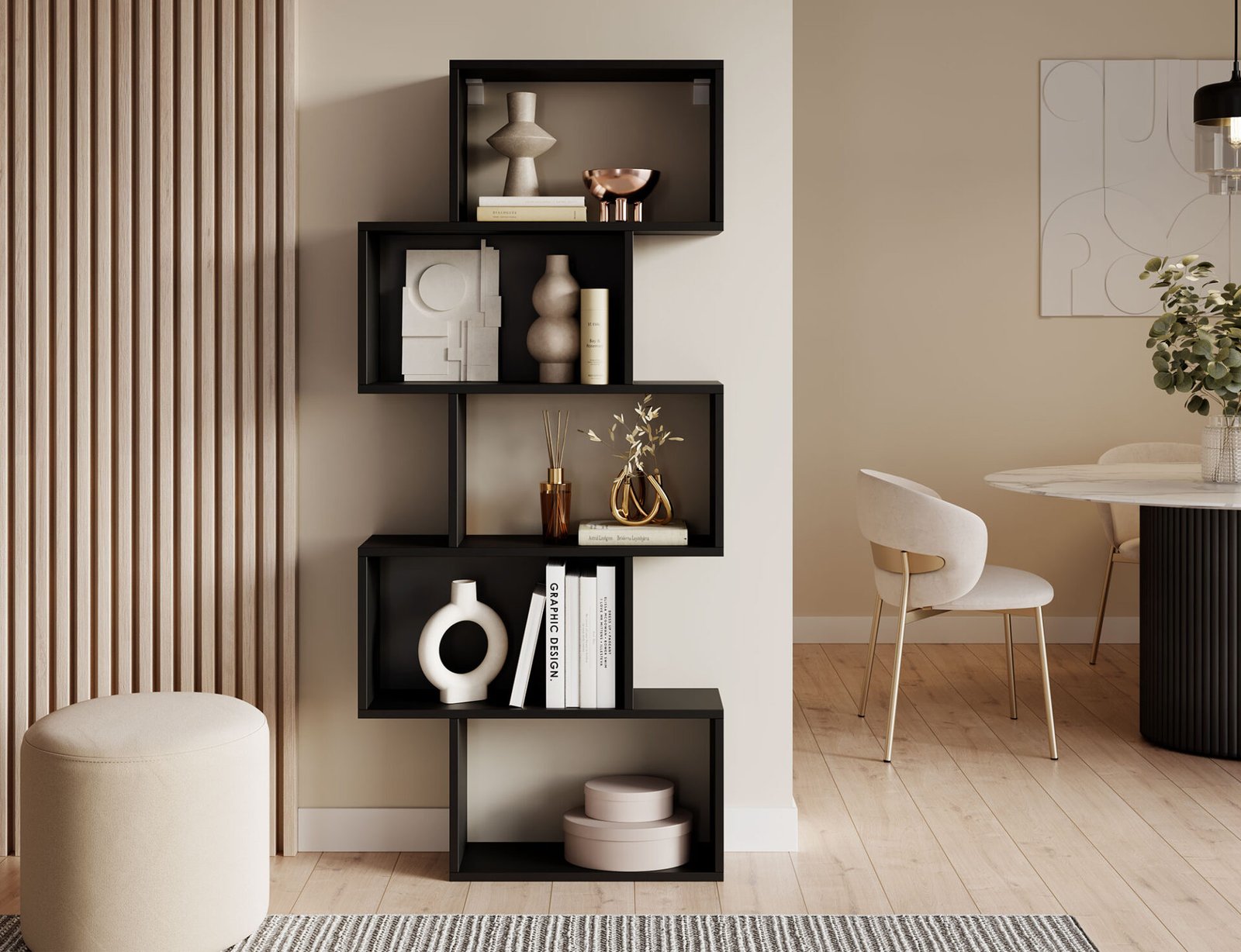 Sottis Artisan Oak Bookcase - Image 5