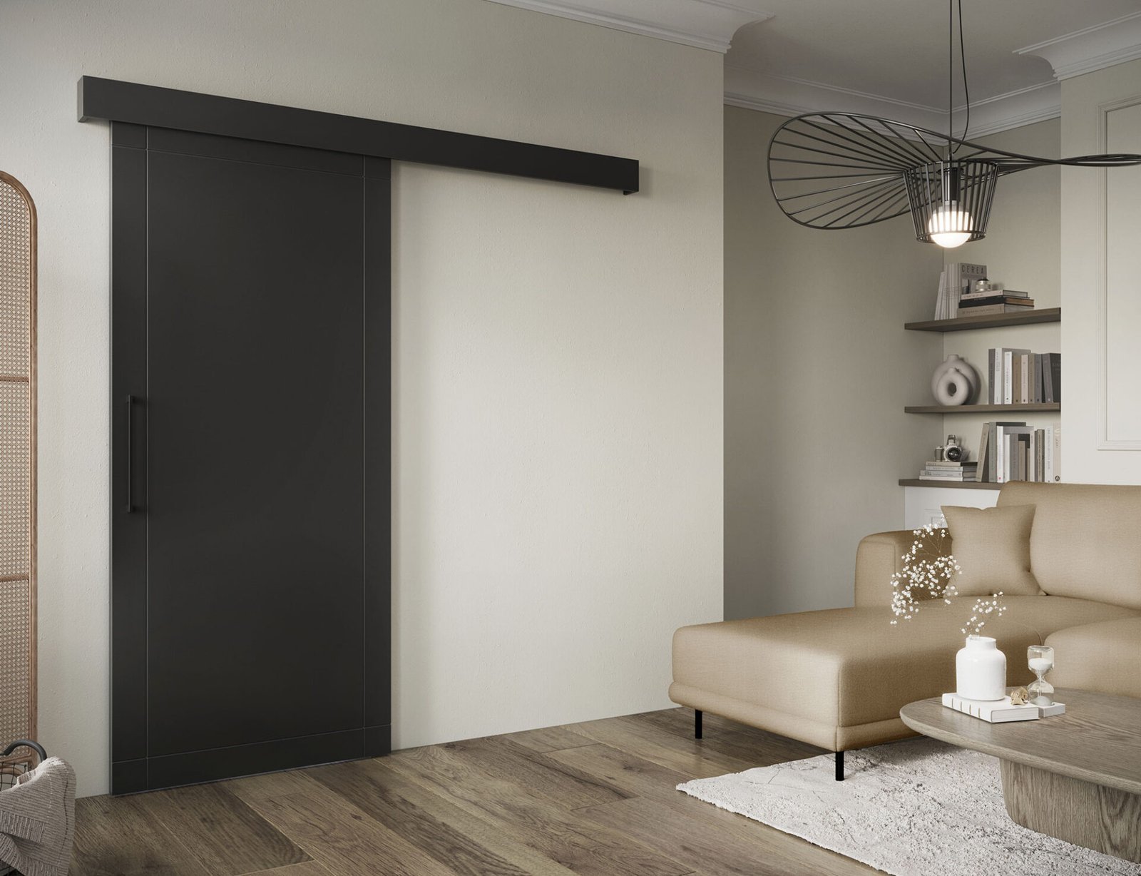 Charlise sliding door black - Image 4