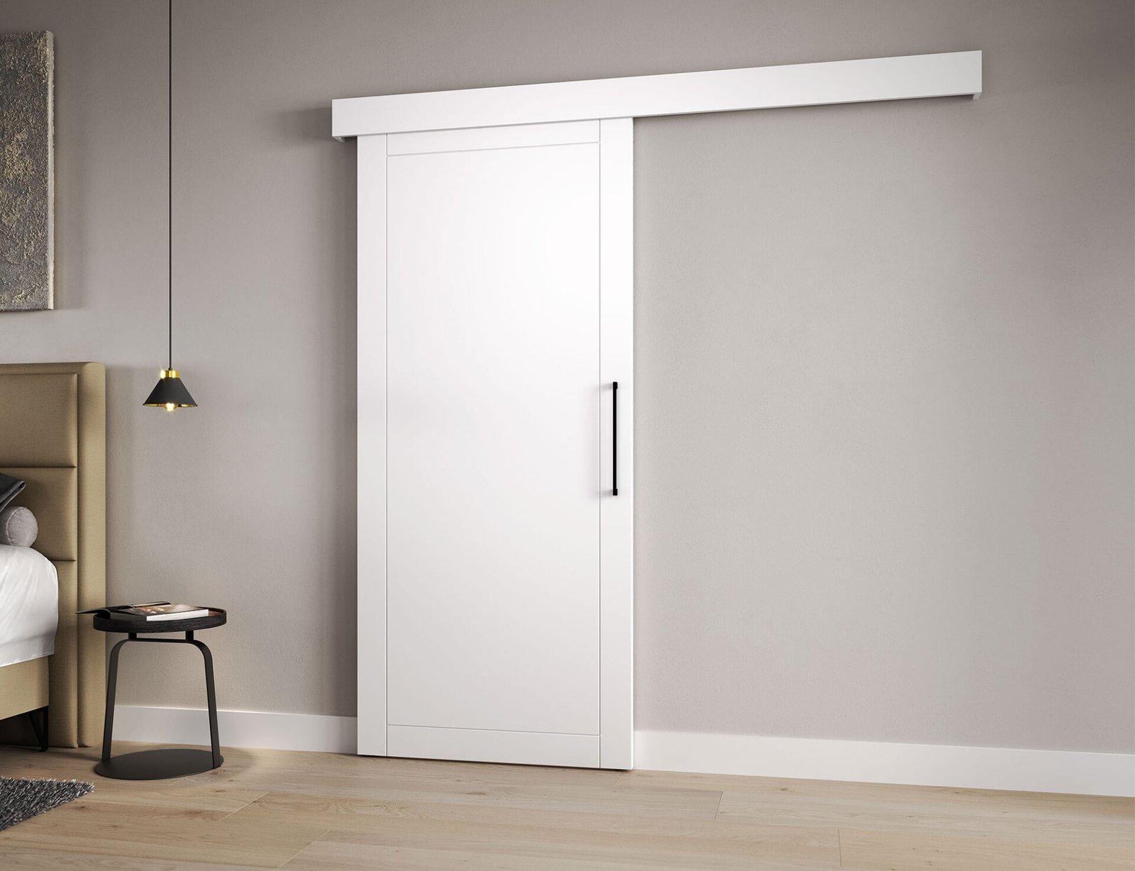 Charlise sliding door white - Image 9