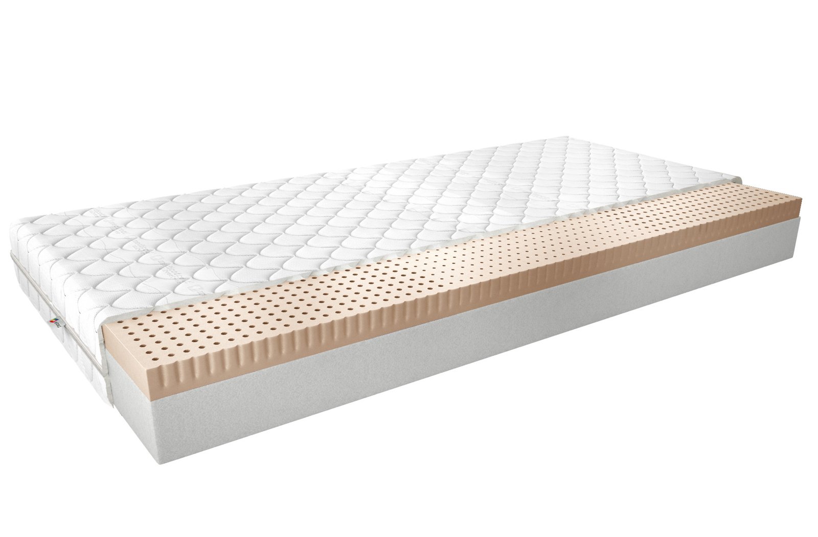 Moska latex mattress 180x200 Medicott silver color