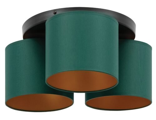Vespillo, 45x45x18cm Ceiling 3 green/gold