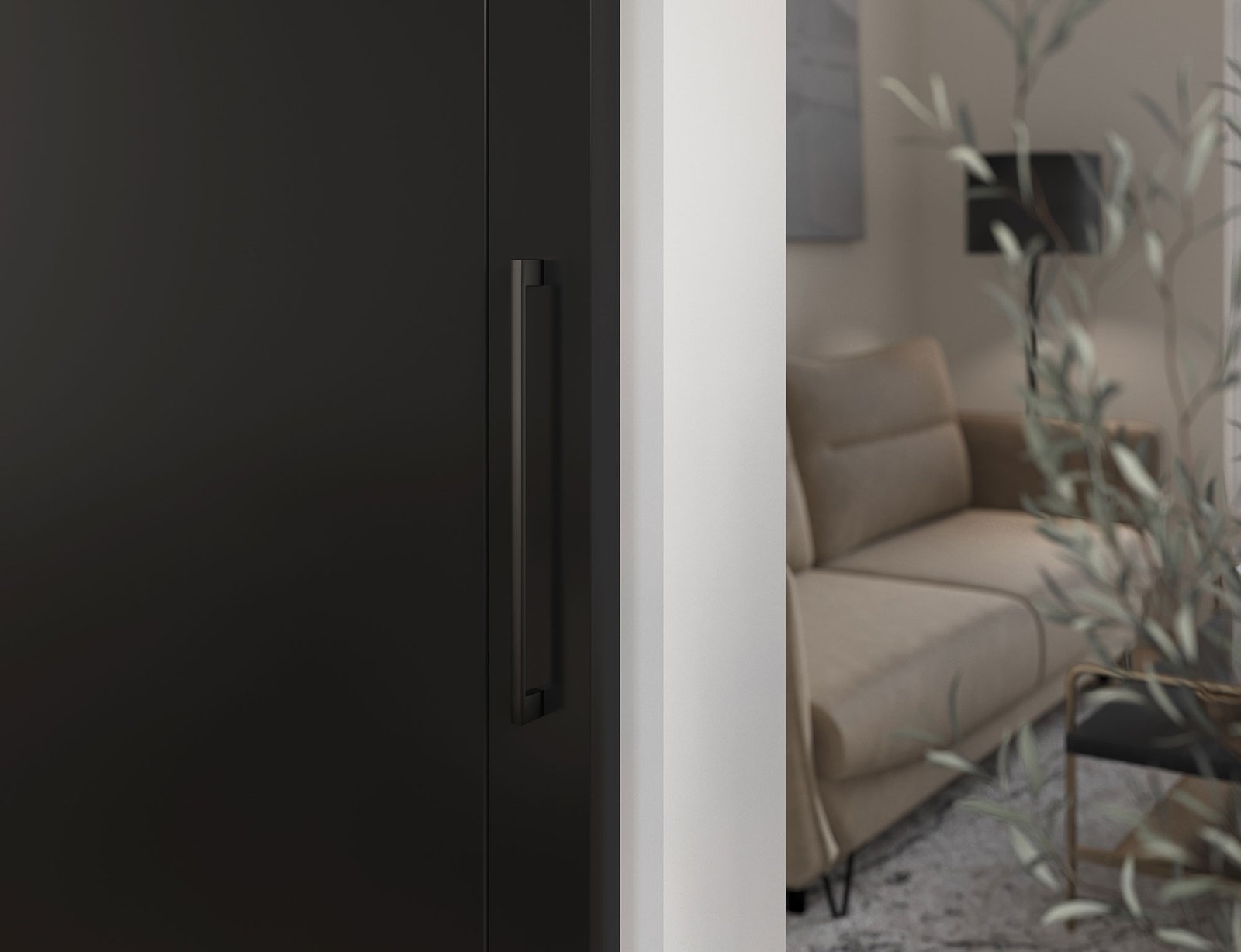 Charlise sliding door black - Image 10