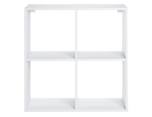 Jugis white bookcase