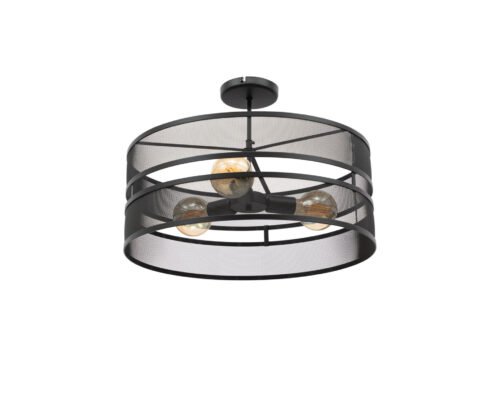 Orabela, 55x55x32cm Ceiling 3A black