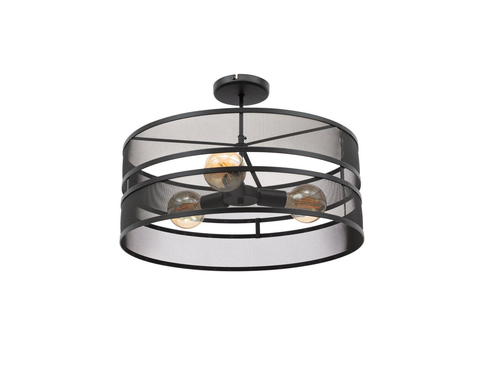Orabela, 55x55x32cm Ceiling 3A black
