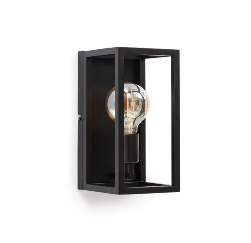 Furtim, 15 x 30 x 17 cm, wall lamp, 1 black