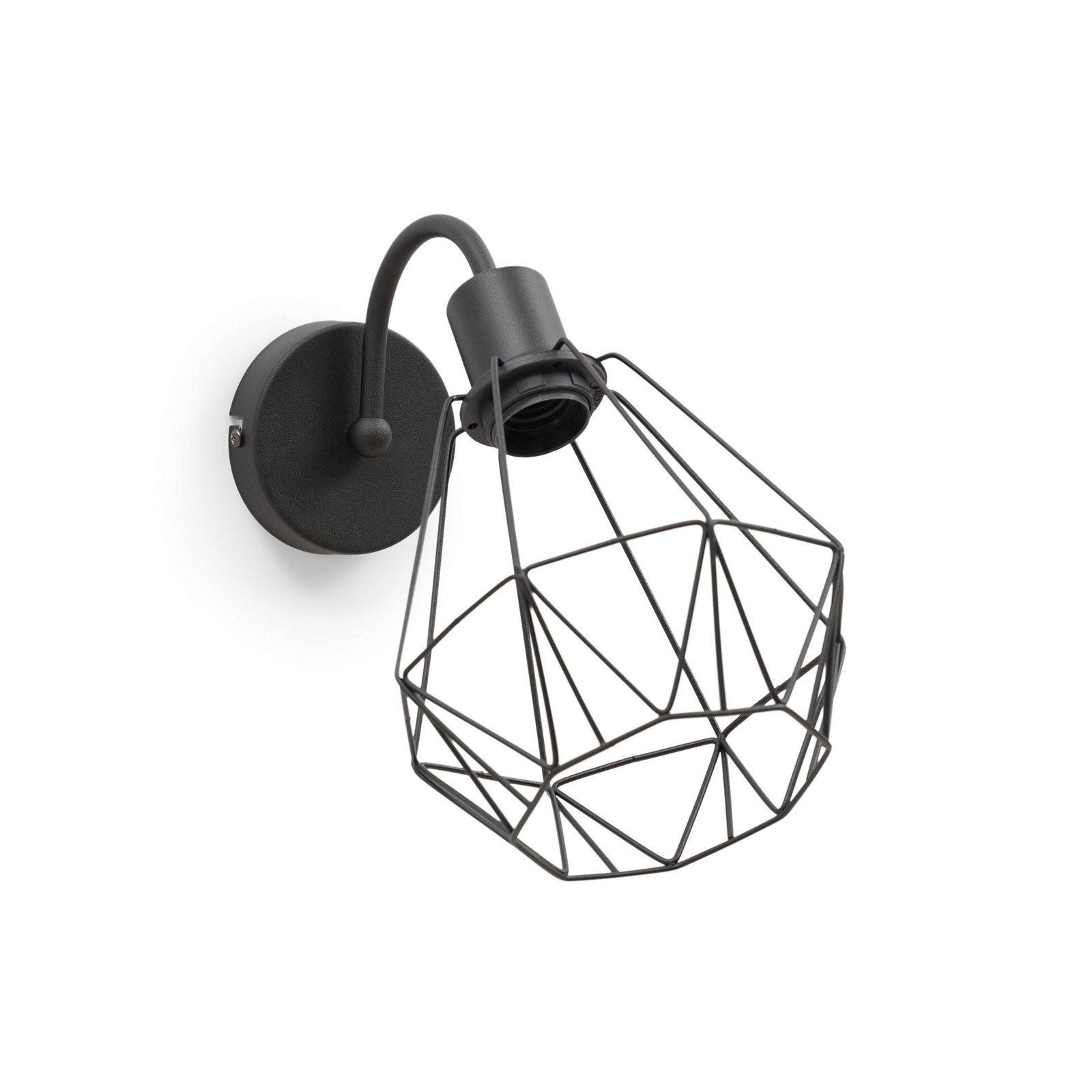 Bendinni, 19x30x26cm Wall lamp 1 black - Image 3
