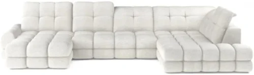 Tollo XL right corner sofa with electric reclining seat and linen box Gr1