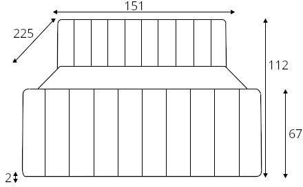 Continental bed 140 Carina Gr1 - Image 6